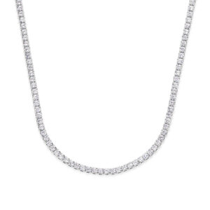 Tennis-Halskette Zirkonia weiß