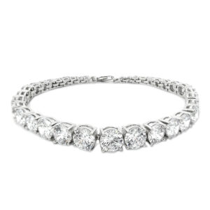 Tennisarmband Zirkonia weiß