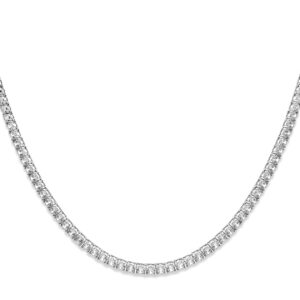 Tennis-Halskette Zirkonia weiß