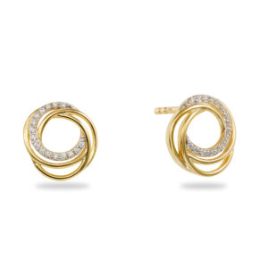 Ohrstecker mit 32 Zirkonia