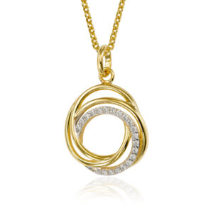 Anhänger mit 21 Zirkonia