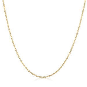 Doppelankerkette 0.8 mm 333 Gold