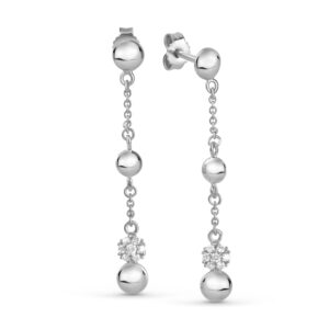 Ohrstecker mit 14 Zirkonia