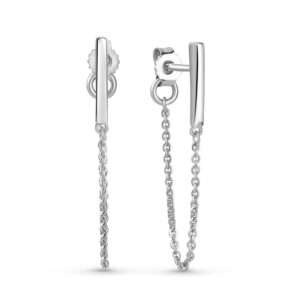 Ohrstecker mit Kette