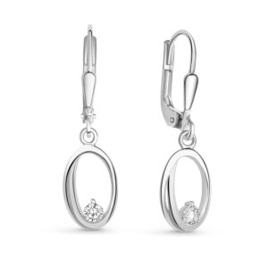 Ohrhänger mit Zirkonia