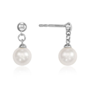 Ohrstecker mit Süßwasser-Zuchtperle