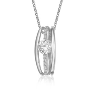 Anhänger mit 11 Zirkonia