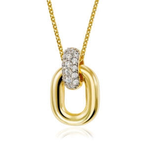 Anhänger mit 16 Zirkonia