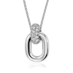 Anhänger mit 16 Zirkonia