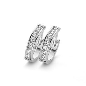 Klappcreolen 14 Zirkonia