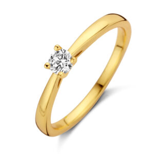 Damenring mit Zirkonia