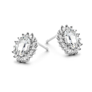 Ohrstecker mit 26 Zirkonia