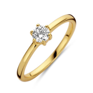 Damenring mit Zirkonia