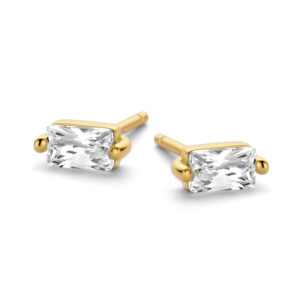 Ohrstecker Zirkonia in Baguetteform