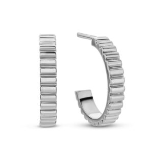 Steckcreolen im Zahnrad Look