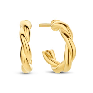 Steckcreolen twisted