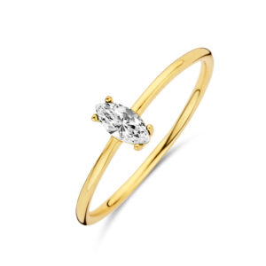 Damenring mit Zirkonia