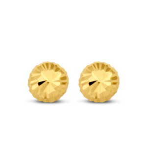 Ohrstecker Halbkugel diamantiert