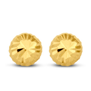 Ohrstecker Halbkugel diamantiert