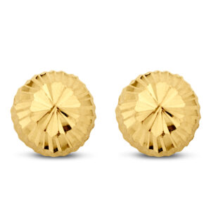 Ohrstecker Halbkugel diamantiert