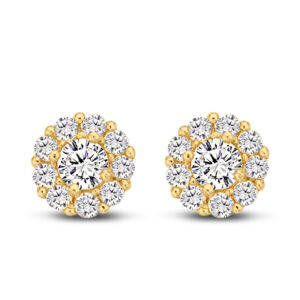 Ohrstecker mit 20 Zirkonia