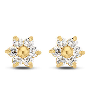 Ohrstecker mit 12 Zirkonia