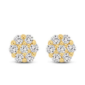 Ohrstecker mit 14 Zirkonia