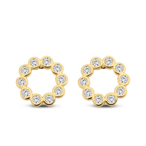 Ohrstecker mit 20 Zirkonia