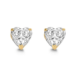 Ohrstecker Zirkonia Herz