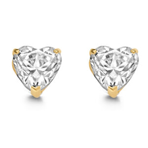 Ohrstecker Zirkonia Herz