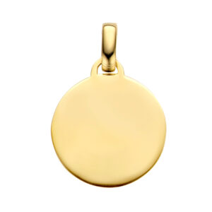 Anhänger Gravurplatte rund