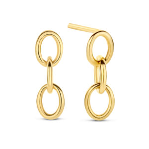 Ohrstecker 3 Kettenglieder