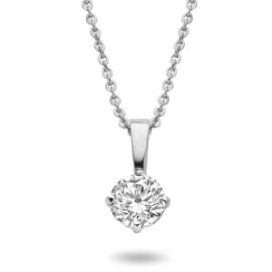 Collier mit Anhänger Zirkonia