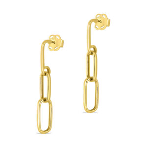 Ohrstecker 2 Kettenglieder