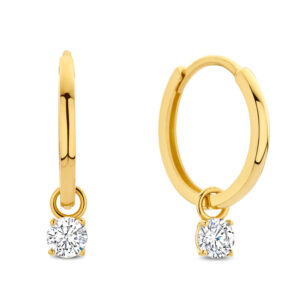 Klappcreolen mit Zirkonia