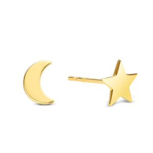 Ohrstecker Mond & Stern