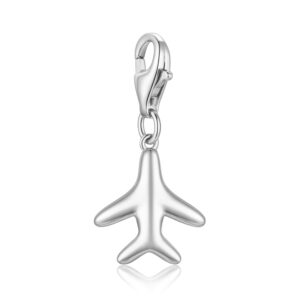 Charm Einhänger Flugzeug