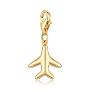 Charm Einhänger Flugzeug