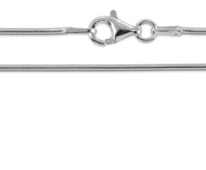 Schlangenkette 1.2 mm 925 Silber