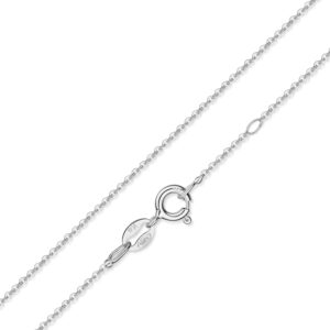 Ankerkette 1.0 mm 925 Silber