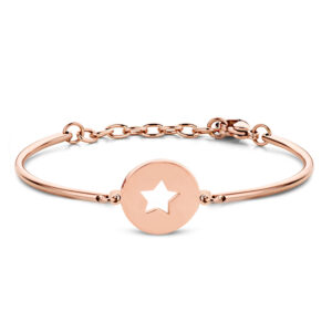 Lovebird Armband mit Platte/Stern