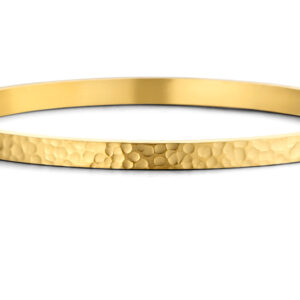 Lovebird Armreif gehämmert