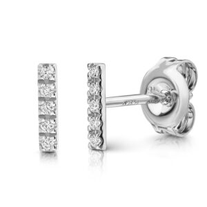 Lovebird Ohrstecker mit Brillant 0.035 ct.