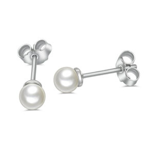 Lovebird Ohrstecker Süßwasser-Zuchtperle