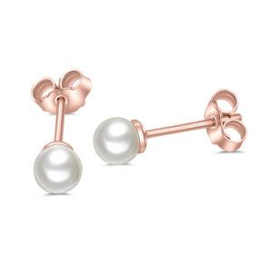 Lovebird Ohrstecker Süßwasser-Zuchtperle