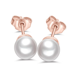 Lovebird Ohrstecker Süßwasser-Zuchtperle