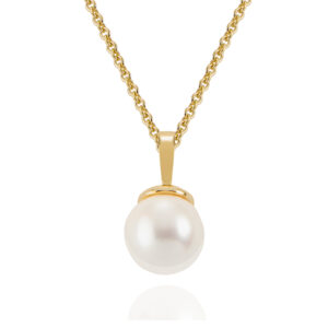 Lovebird Collier mit Süßwasser-Zuchtperle