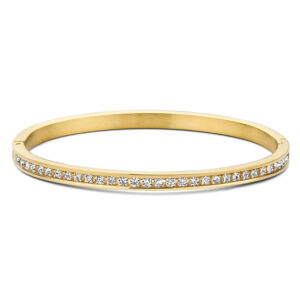 Lovebird Armreif 1 rhg. Kristall weiß