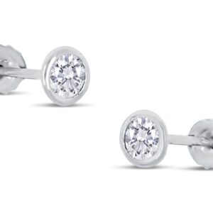 Lovebird Ohrstecker mit Zirkonia 101 Facetten