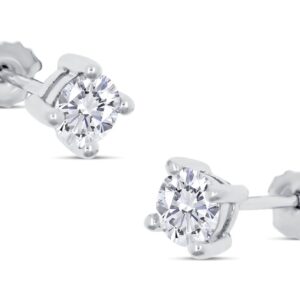 Lovebird Ohrstecker mit Zirkonia 101 Facetten